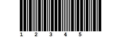 Code 25 Industrial Barcode